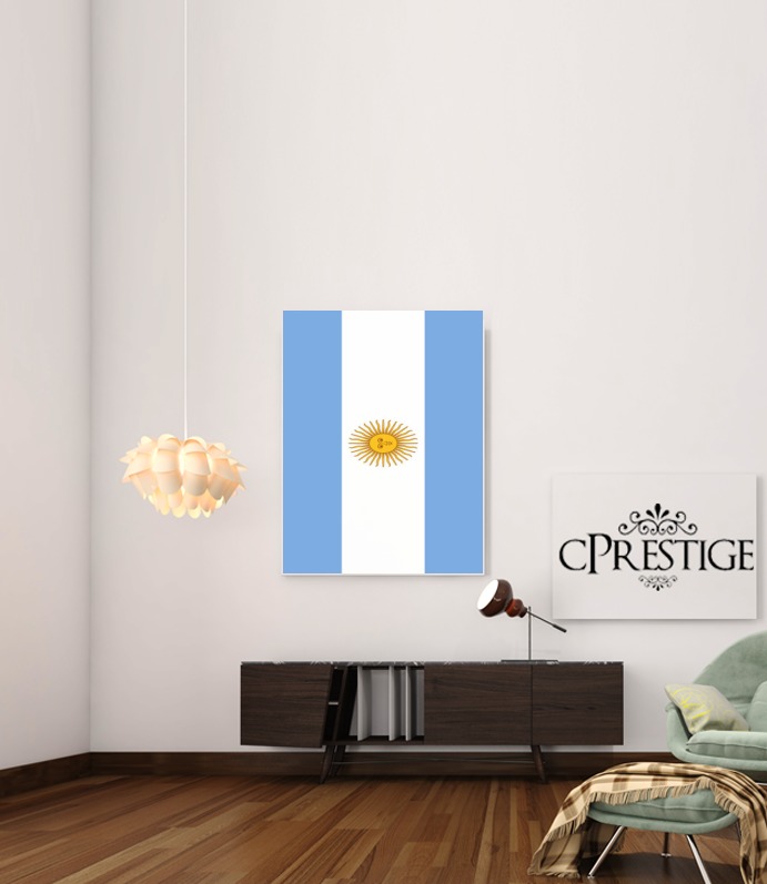  Flag Argentina for Art Print Adhesive 30*40 cm