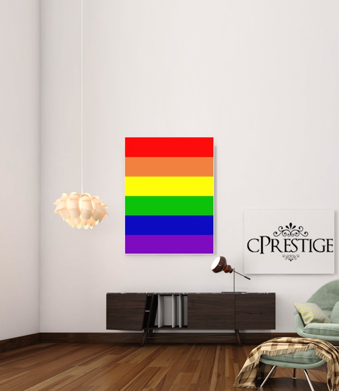  Flag Gay Rainbow for Art Print Adhesive 30*40 cm