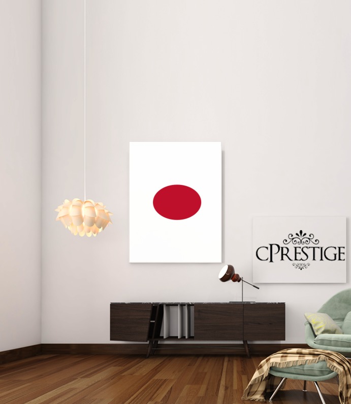  Flag Japan for Art Print Adhesive 30*40 cm