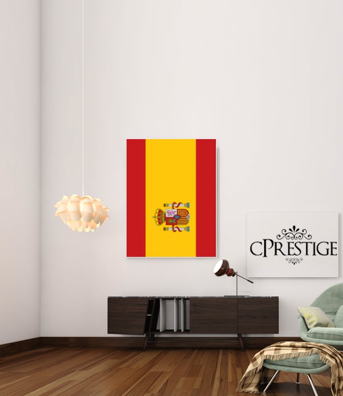  Flag Spain for Art Print Adhesive 30*40 cm