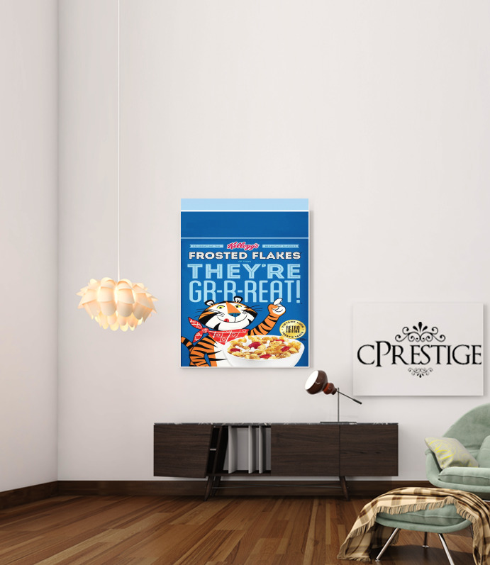  Food Frosted Flakes for Art Print Adhesive 30*40 cm