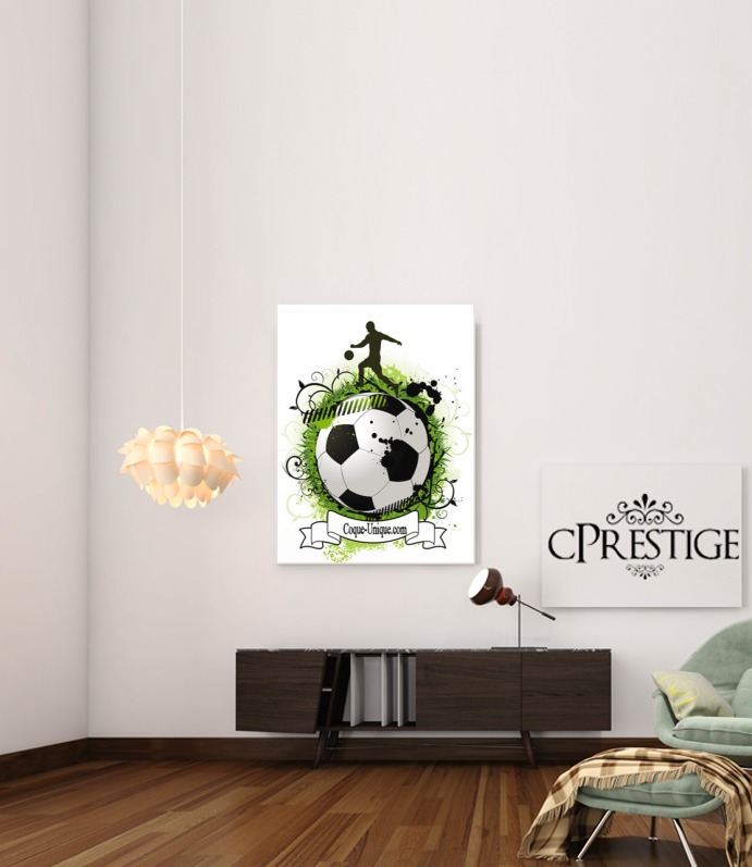  Football Best Player for Art Print Adhesive 30*40 cm