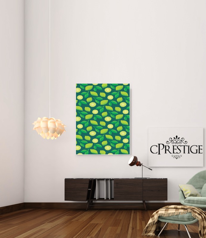  Green Citrus Cocktail for Art Print Adhesive 30*40 cm
