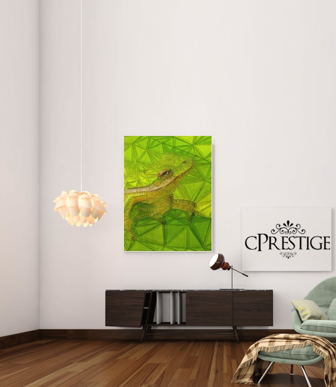  hidden frog for Art Print Adhesive 30*40 cm