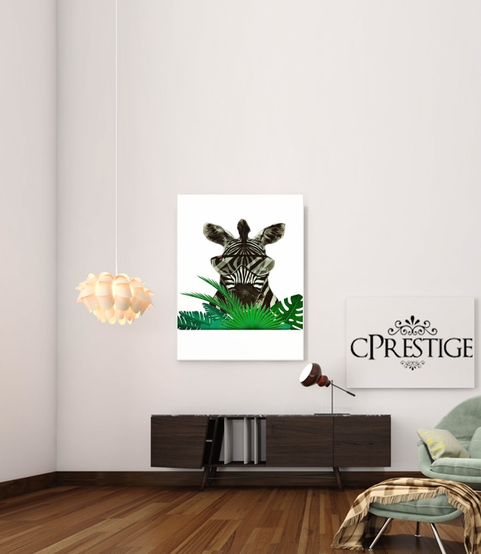  Hipster Zebra Style for Art Print Adhesive 30*40 cm
