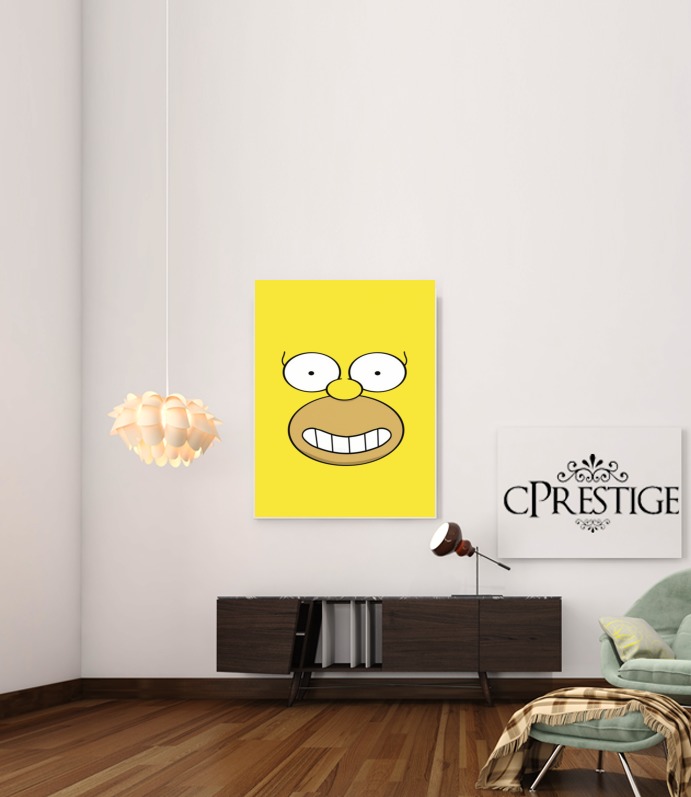  Homer Face for Art Print Adhesive 30*40 cm
