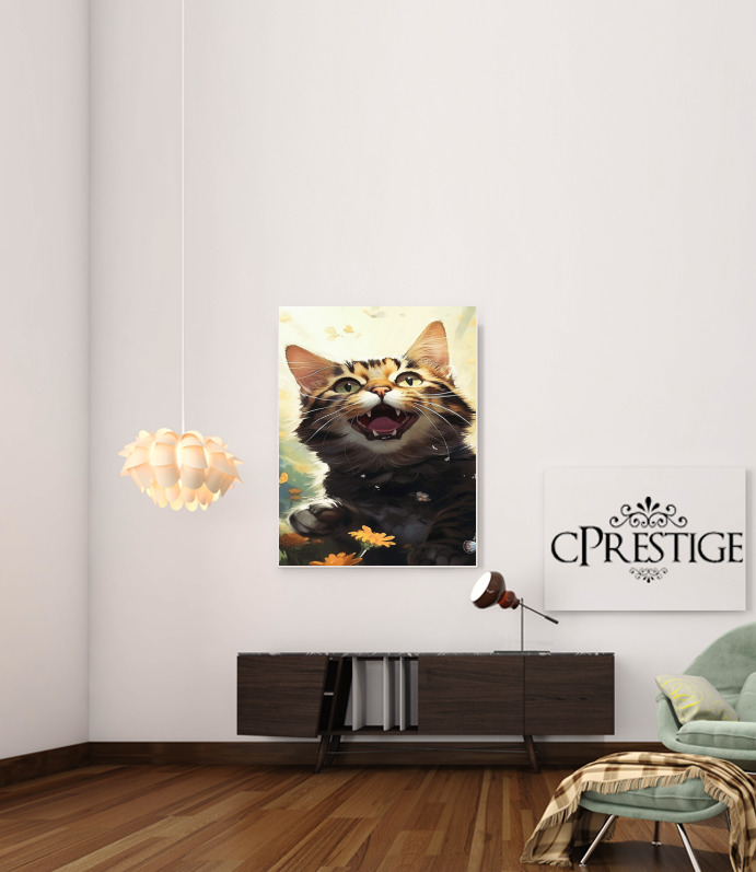  I Love Cats v3 for Art Print Adhesive 30*40 cm