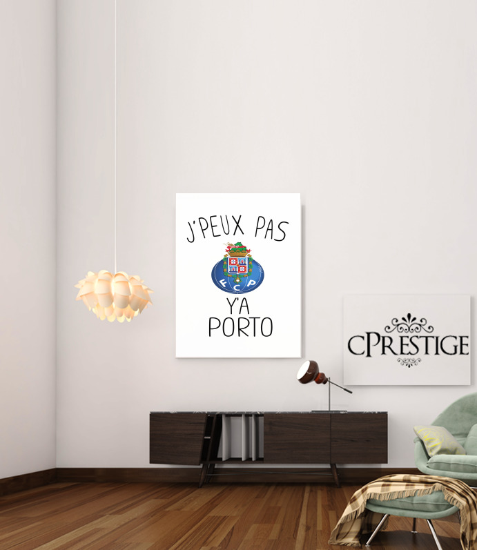  Je peux pas ya Porto for Art Print Adhesive 30*40 cm