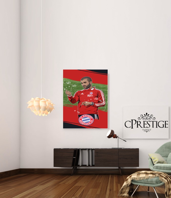  Josep Guardiola Bayern Manager - Coach for Art Print Adhesive 30*40 cm