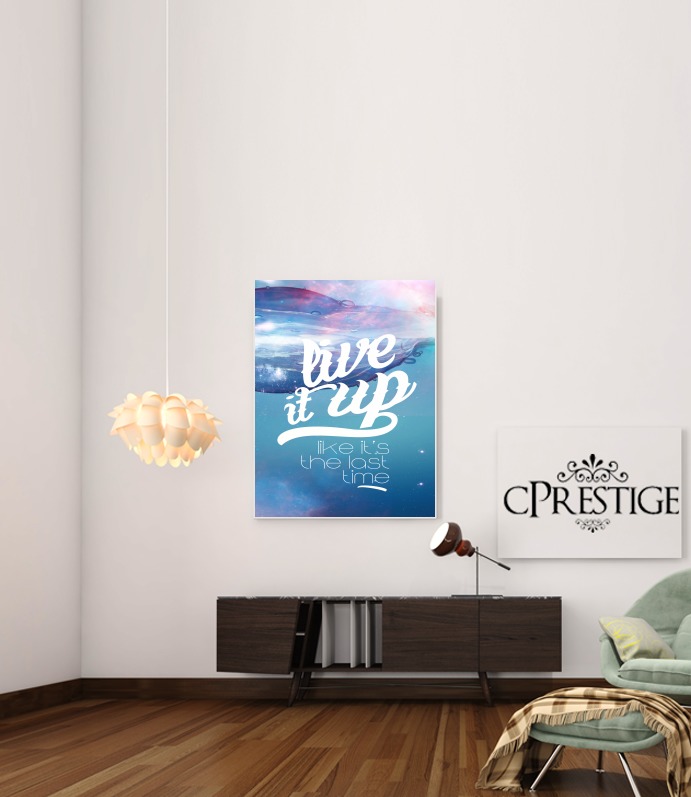  Live it up for Art Print Adhesive 30*40 cm