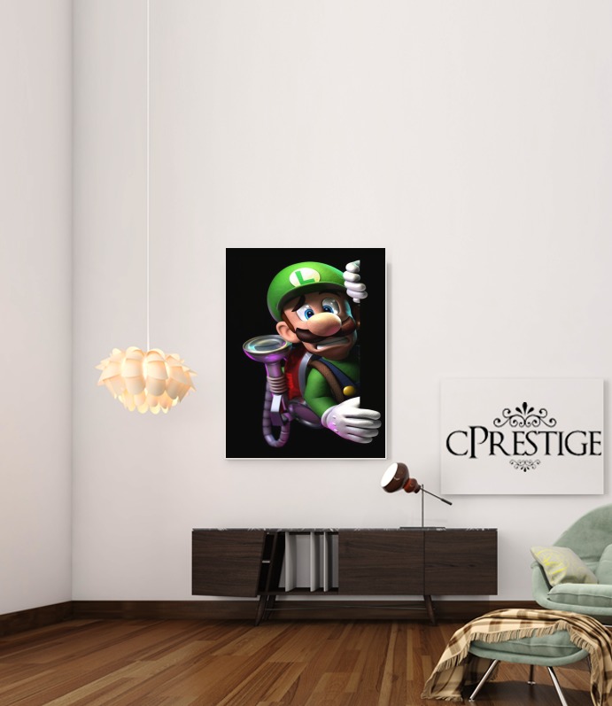  Luigi Mansion Fan Art for Art Print Adhesive 30*40 cm