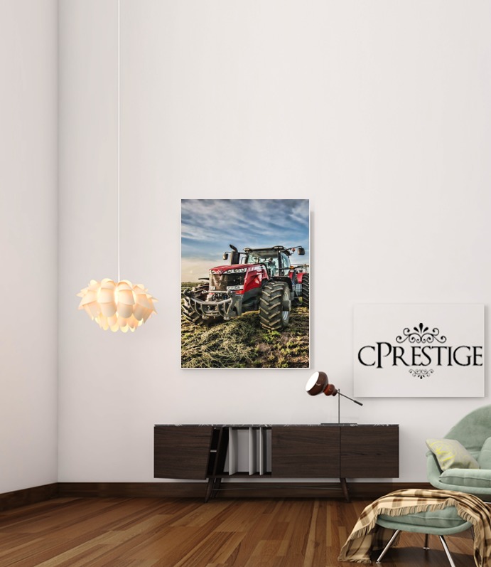  Massey Fergusson Tractor for Art Print Adhesive 30*40 cm