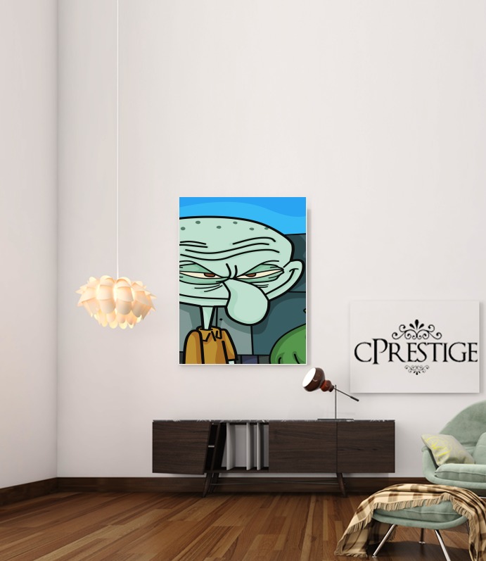  Meme Collection Squidward Tentacles for Art Print Adhesive 30*40 cm