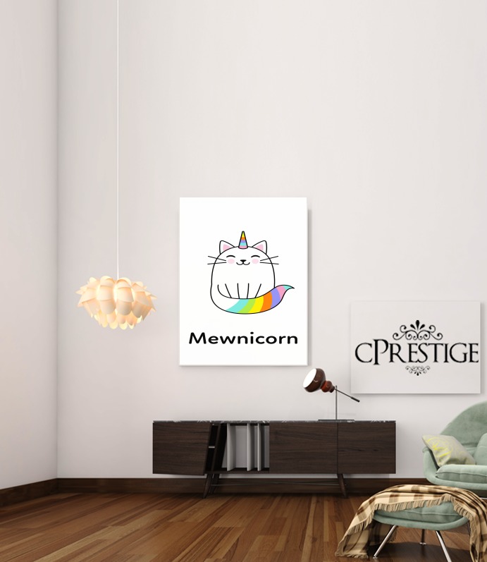  Mewnicorn Unicorn x Cat for Art Print Adhesive 30*40 cm