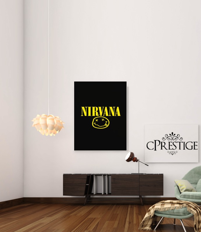  Nirvana Smiley for Art Print Adhesive 30*40 cm