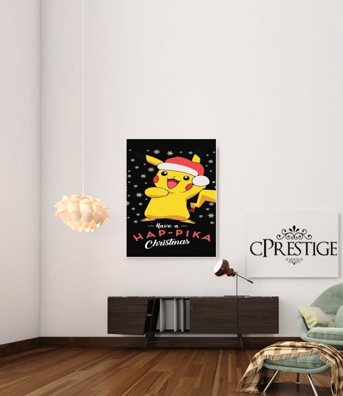  Pikachu have a Happyka Christmas for Art Print Adhesive 30*40 cm