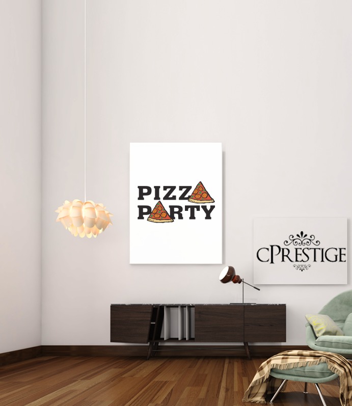  Pizza Party for Art Print Adhesive 30*40 cm