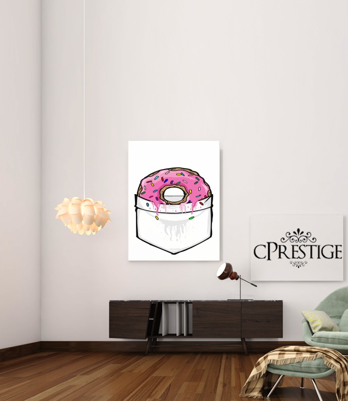  Pocket Collection: Donut Springfield for Art Print Adhesive 30*40 cm