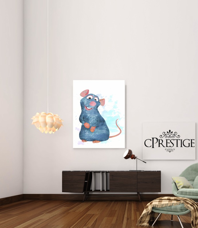  Ratatouille Watercolor for Art Print Adhesive 30*40 cm