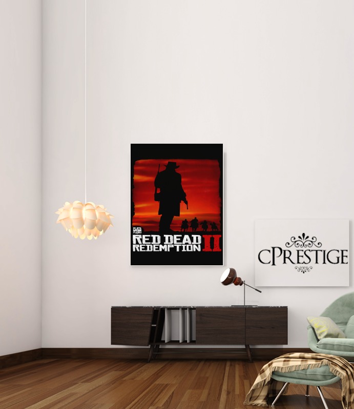  Red Dead Redemption Fanart for Art Print Adhesive 30*40 cm