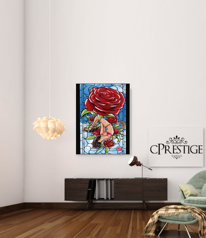  Red Roses for Art Print Adhesive 30*40 cm