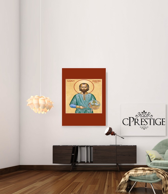  Saint Isidore for Art Print Adhesive 30*40 cm