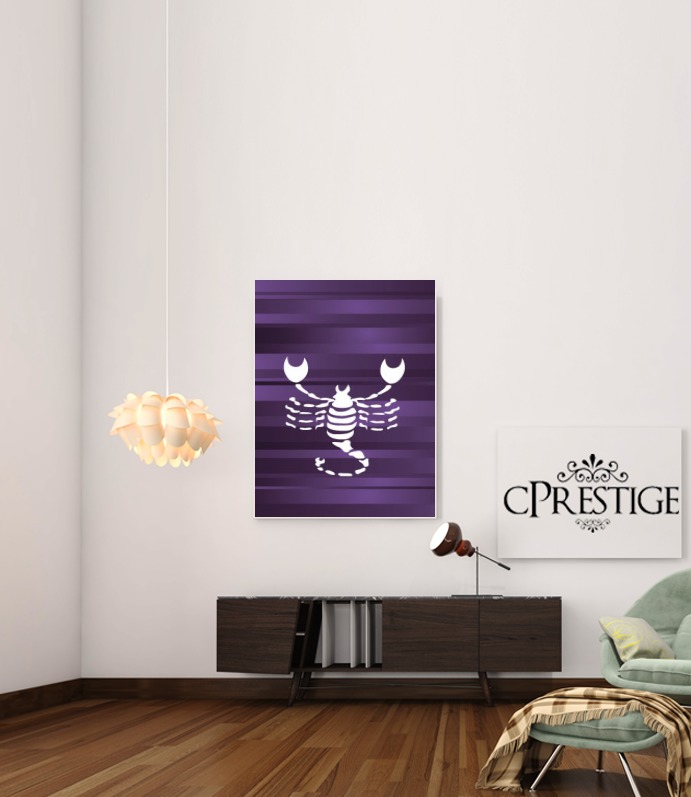 Art Print Adhesive 30*40 cm for Scorpio - Sign of the zodiac