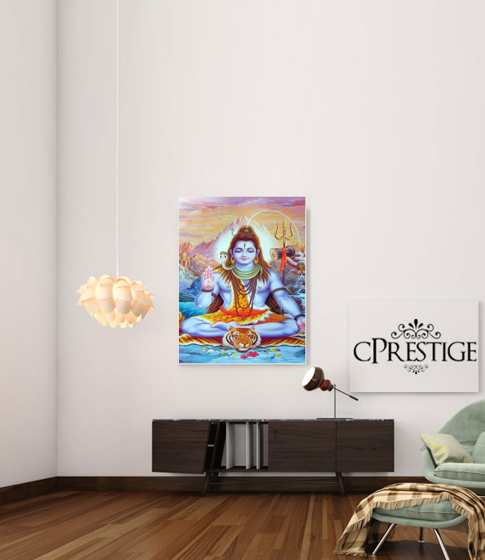  Shiva God for Art Print Adhesive 30*40 cm