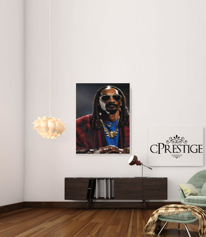  Snoop Gangsta V1 for Art Print Adhesive 30*40 cm