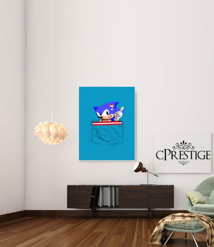  Sonic in the pocket for Art Print Adhesive 30*40 cm
