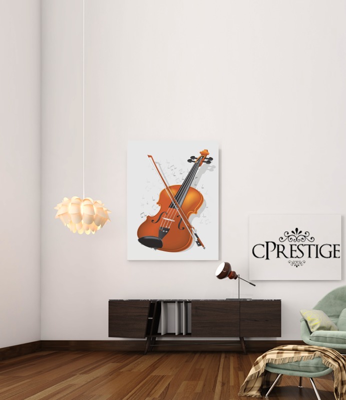  Violin Virtuose for Art Print Adhesive 30*40 cm