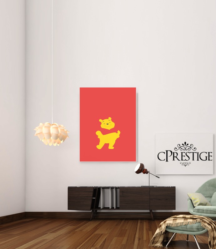  Winnie The pooh Abstract for Art Print Adhesive 30*40 cm