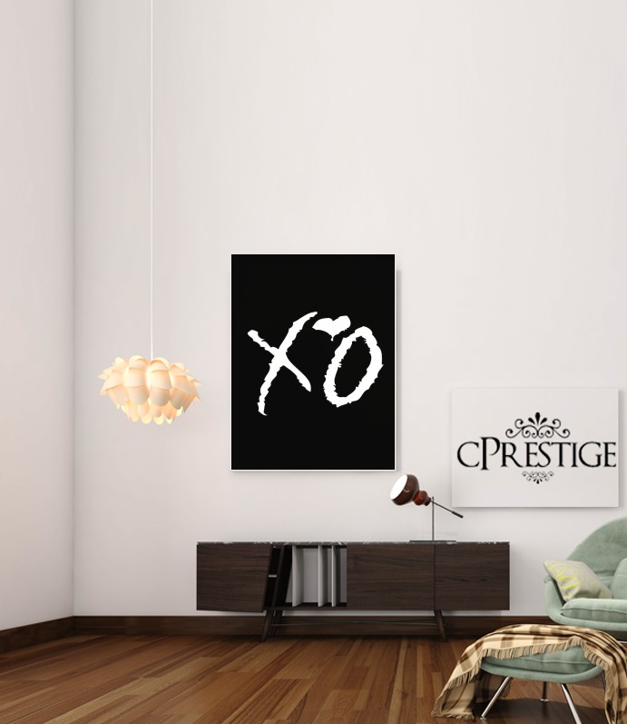  XO The Weeknd Love for Art Print Adhesive 30*40 cm