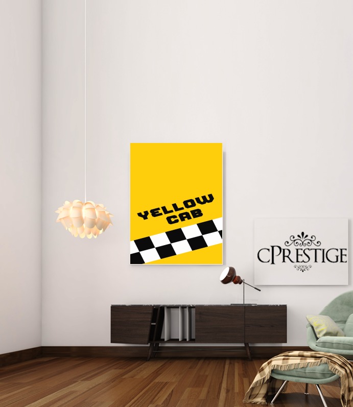  Yellow Cab for Art Print Adhesive 30*40 cm