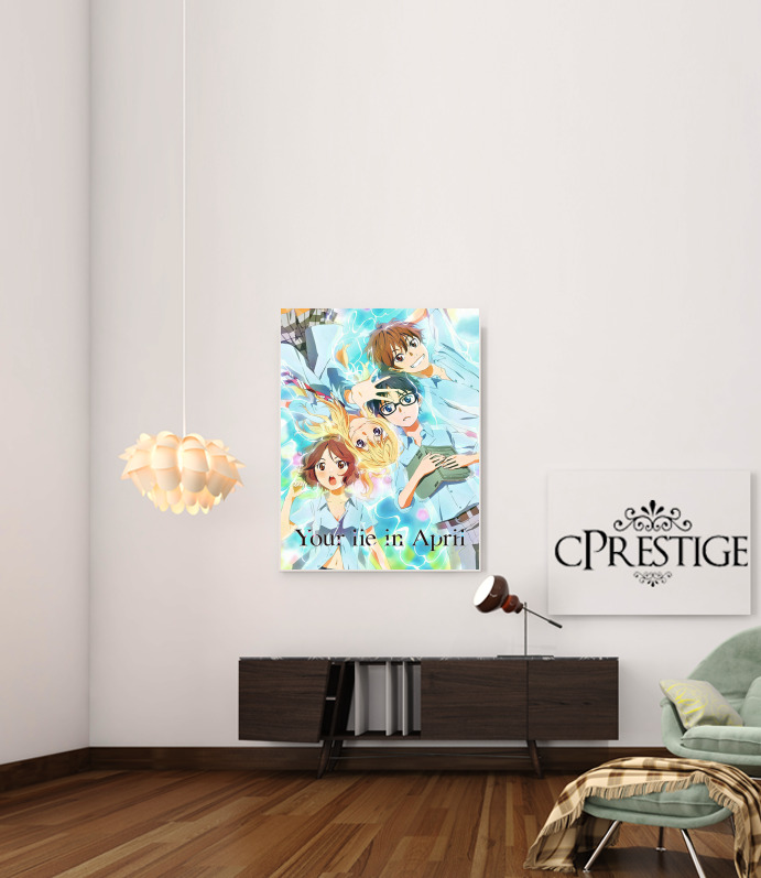  Your lie in april for Art Print Adhesive 30*40 cm