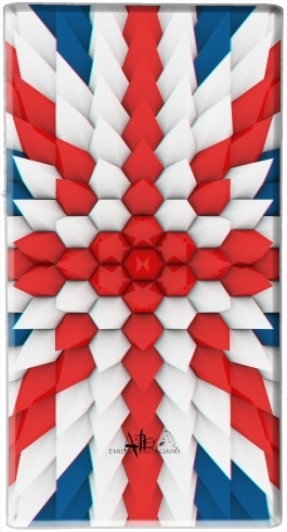  3D Poly Union Jack London flag for Powerbank Universal Emergency External Battery 7000 mAh
