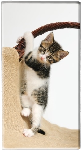  Baby cat, cute kitten climbing for Powerbank Universal Emergency External Battery 7000 mAh