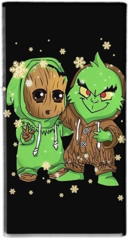  Baby Groot and Grinch Christmas for Powerbank Universal Emergency External Battery 7000 mAh