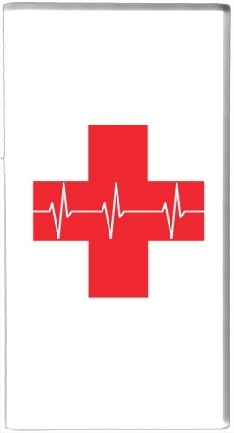  Croix de secourisme EKG Heartbeat for Powerbank Universal Emergency External Battery 7000 mAh