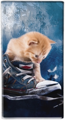  Cute kitten plays in sneakers for Powerbank Universal Emergency External Battery 7000 mAh