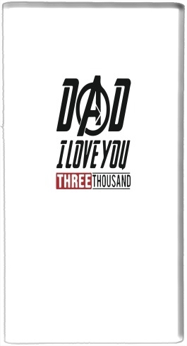  Dad i love you three thousand Avengers Endgame for Powerbank Universal Emergency External Battery 7000 mAh