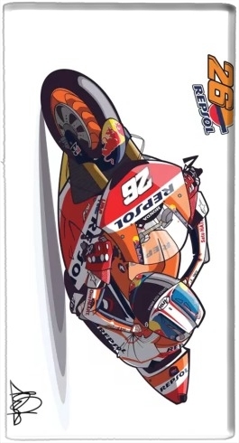  Dani Pedrosa Moto GP Cartoon Art for Powerbank Universal Emergency External Battery 7000 mAh