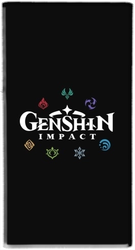  Genshin impact elements for Powerbank Universal Emergency External Battery 7000 mAh