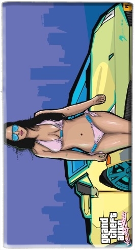  GTA collection: Bikini Girl Florida Beach for Powerbank Universal Emergency External Battery 7000 mAh