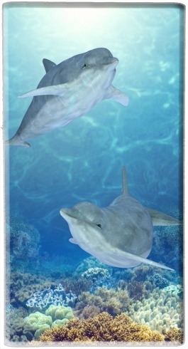  happy dolphins for Powerbank Universal Emergency External Battery 7000 mAh