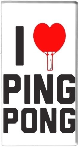  I love Ping Pong for Powerbank Universal Emergency External Battery 7000 mAh