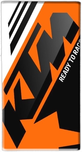  KTM Racing Orange And Black for Powerbank Universal Emergency External Battery 7000 mAh