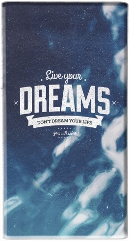  Live your dreams for Powerbank Universal Emergency External Battery 7000 mAh
