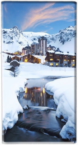  Llandscape and ski resort in french alpes tignes for Powerbank Universal Emergency External Battery 7000 mAh