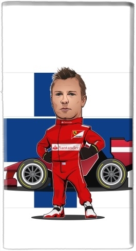  MiniRacers: Kimi Raikkonen - Ferrari Team F1 for Powerbank Universal Emergency External Battery 7000 mAh